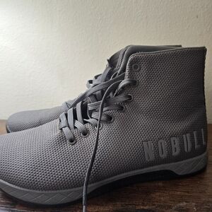 NOBULL Men's Gray High-Top Sneakers